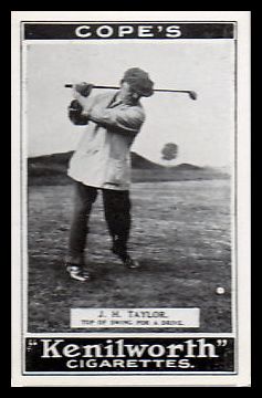 24 J H Taylor Top Of Swing For A Drive